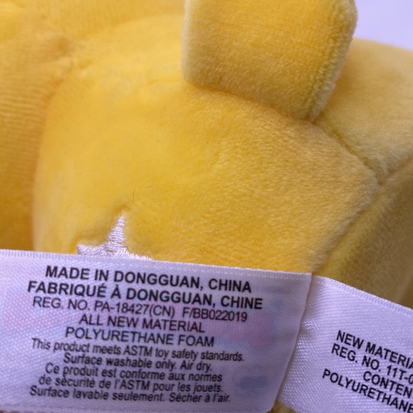 Squeezamals Carol Cat Yellow Squishy Plush Stuffed Animal Toy 6.5” - Picture 10 of 15